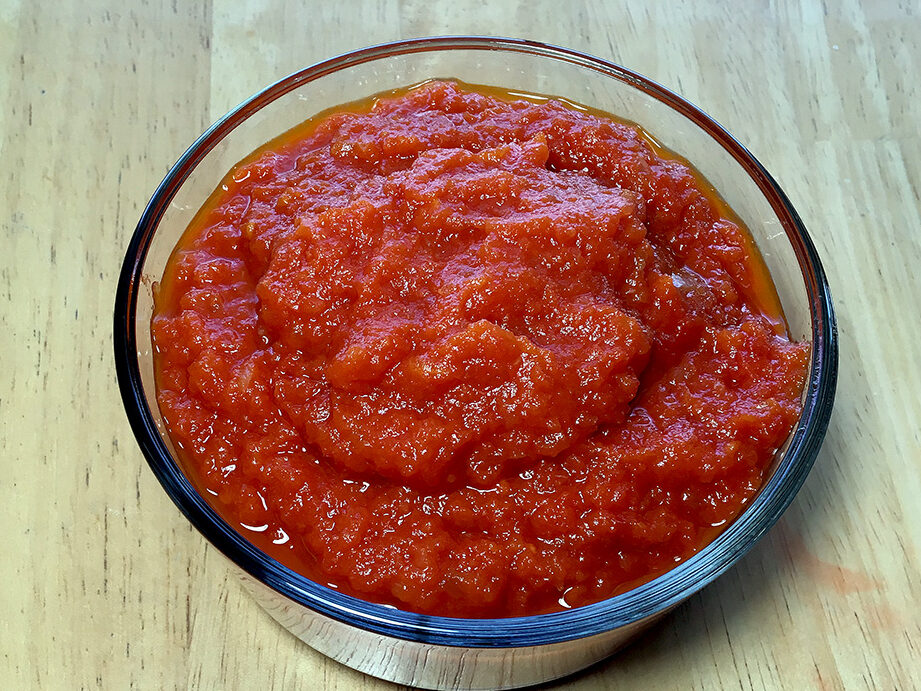 salsa de tomate sencilla