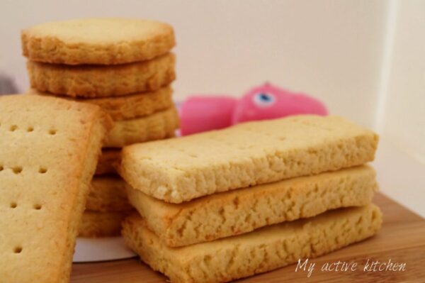 Galletas de mantequilla de coco